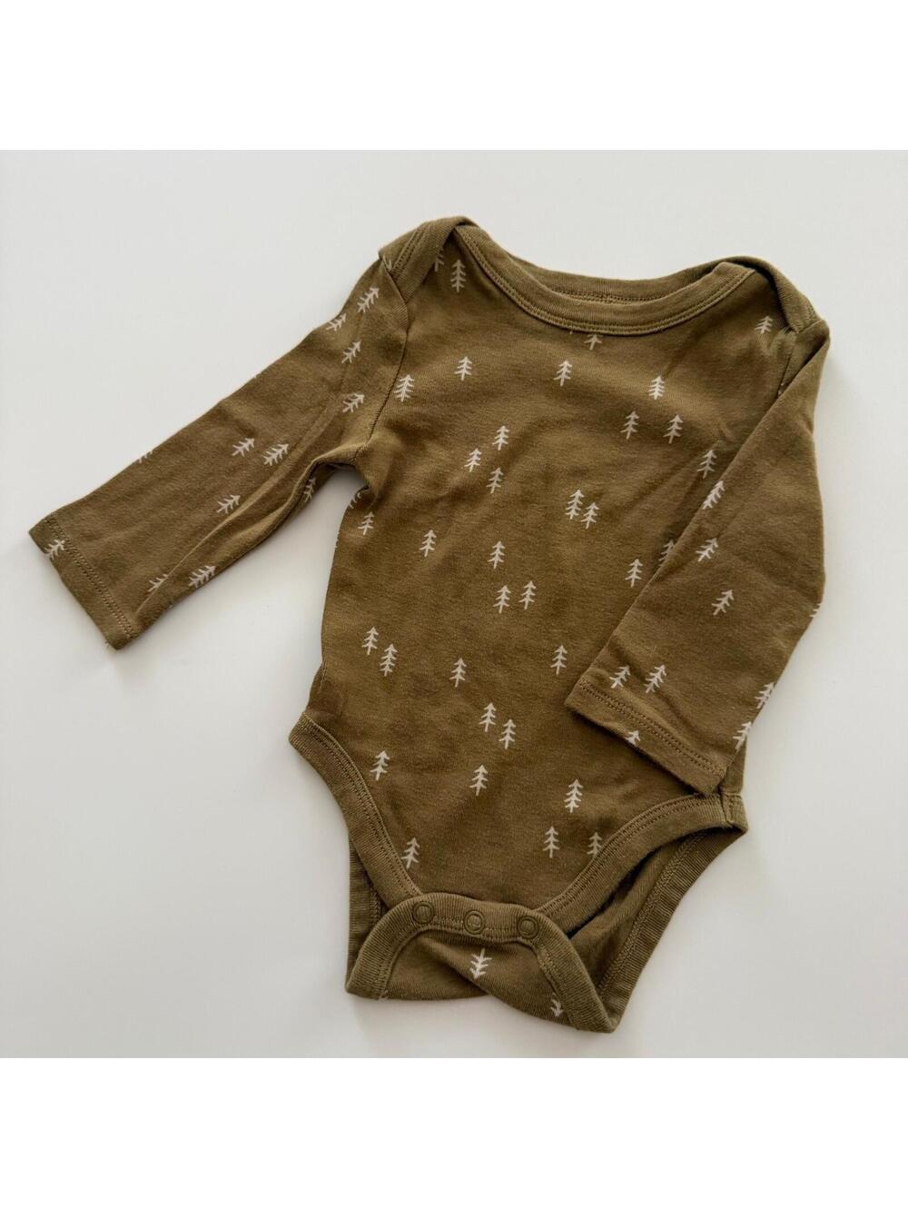 3m Tree Long Sleeve Onesie